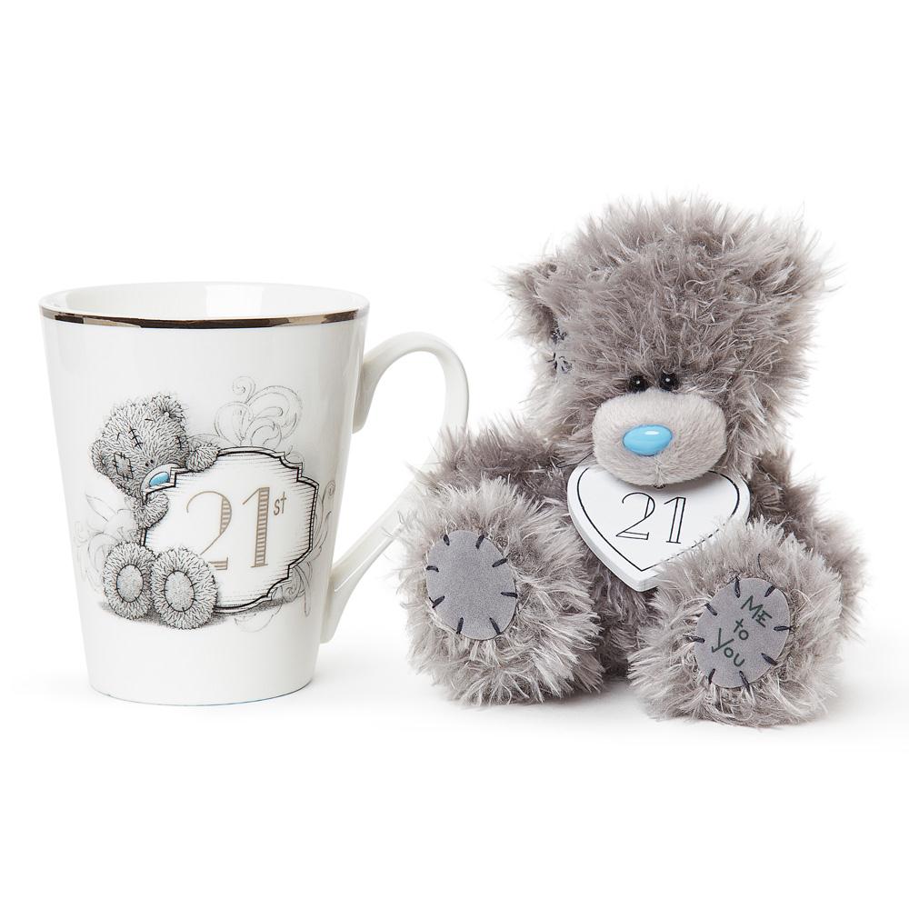 21st Birthday Mug & Plush Gift Set Extra Image 1